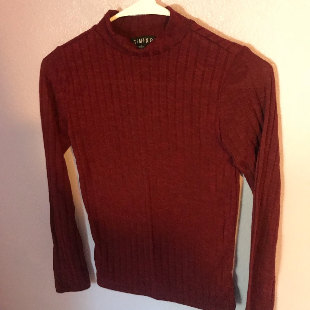 Turtleneck Crop Top